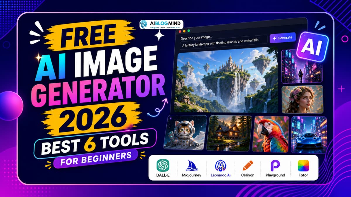 Free AI Image Generator 2026: Best 6 Tools for Beginners