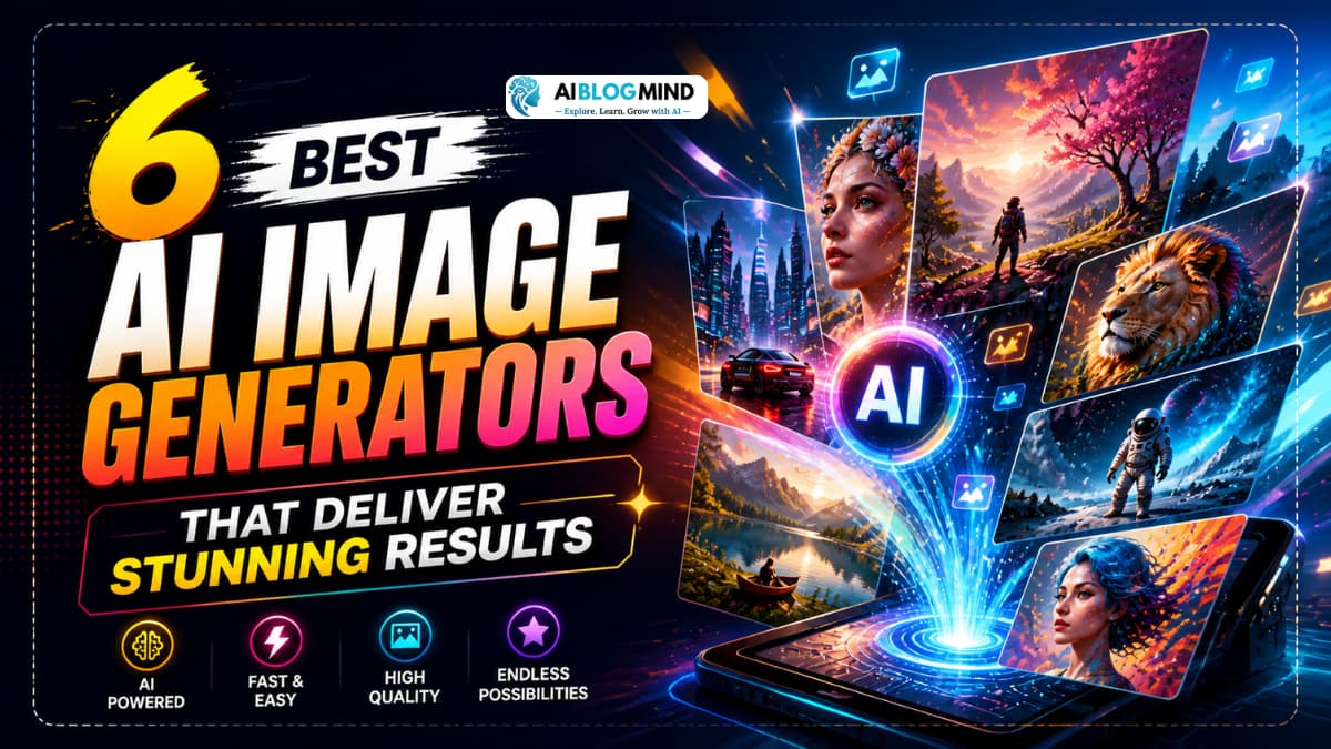 6 Best AI Image Generators That Deliver Stunning Results in 2026