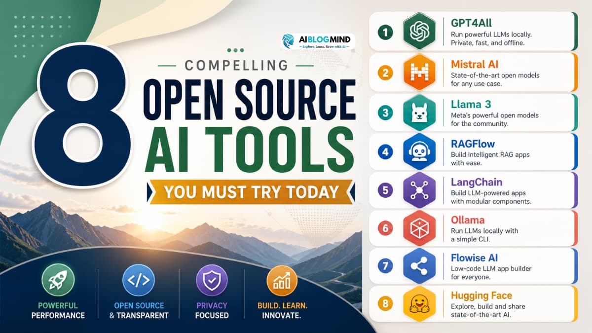 8 Compelling Open Source AI Tools You Must Try Today