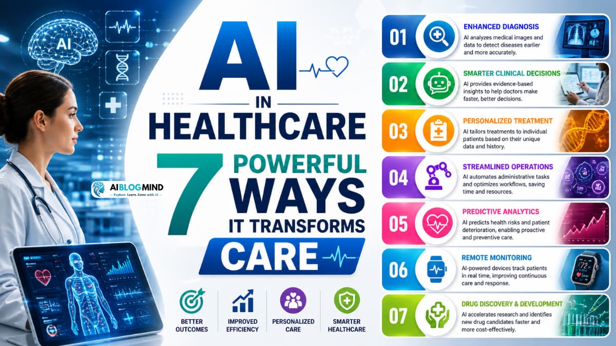 AI in Healthcare: 7 Powerful Ways It Transforms Care