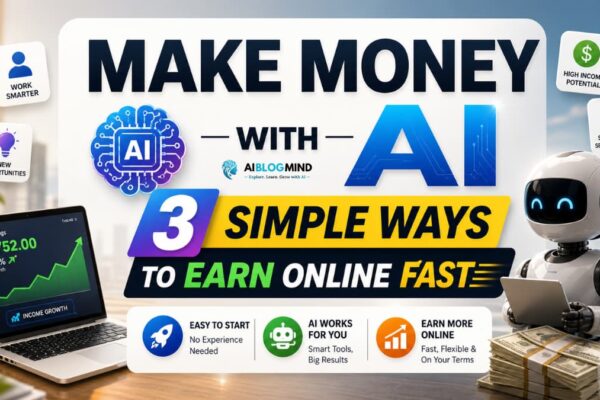 Make Money with AI: 3 Simple Ways to Earn Online Fast