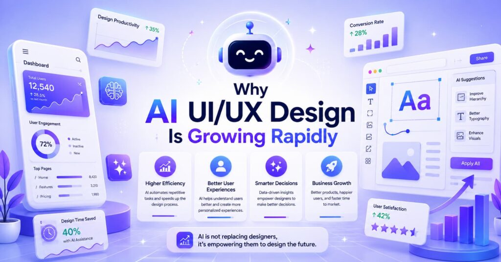  AI UI/UX Design Is Growing Rapidly