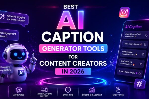 Best AI Caption Generator Tools for Content Creators in 2026