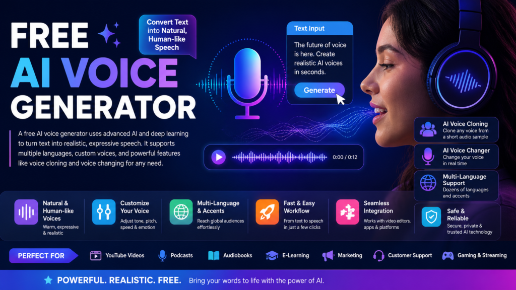 Free AI Voice Generator