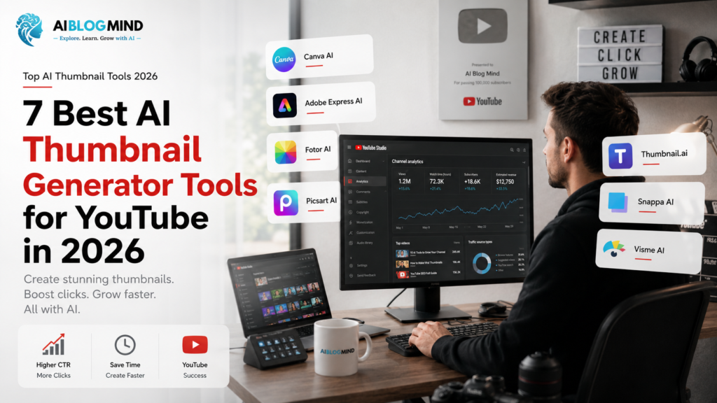 best 7 tools for AI thumbnail generator