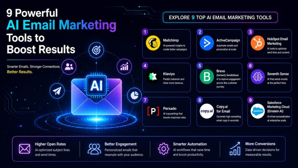 9 Powerful AI Email Marketing Tools to Boost Results