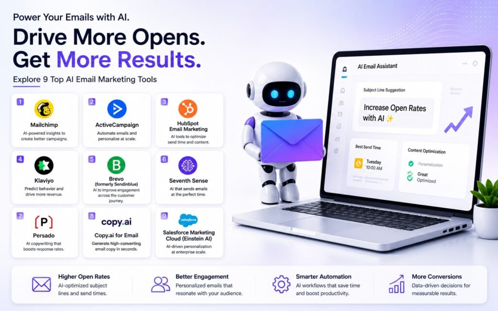 9 Powerful AI Email Marketing Tools to Boost Results