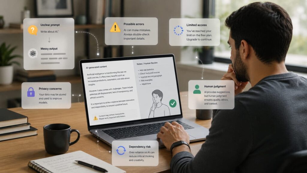 Limitations of AI Tools for Beginners