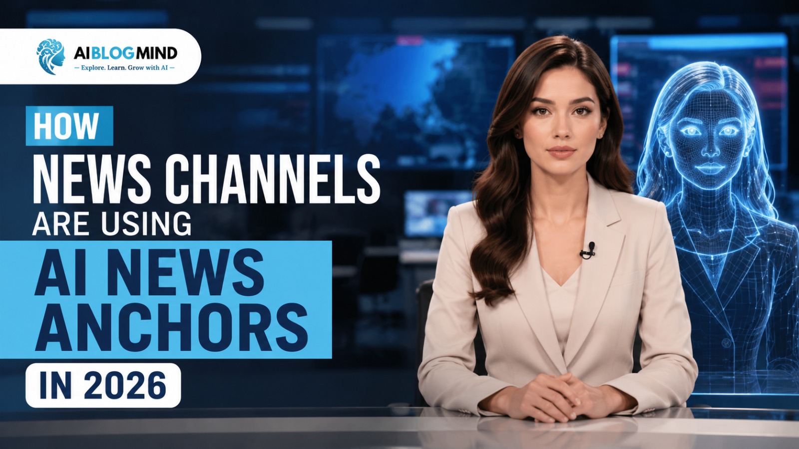 AI news anchors