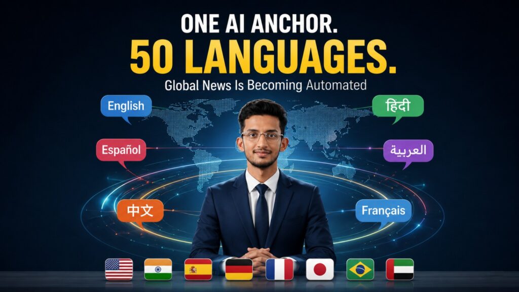 AI news anchors