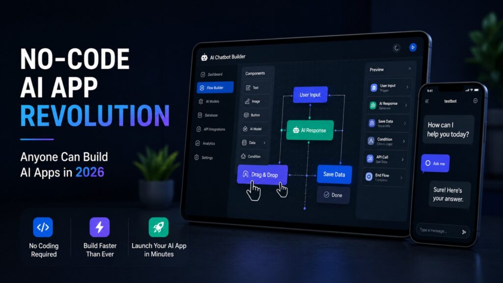 build AI apps no code