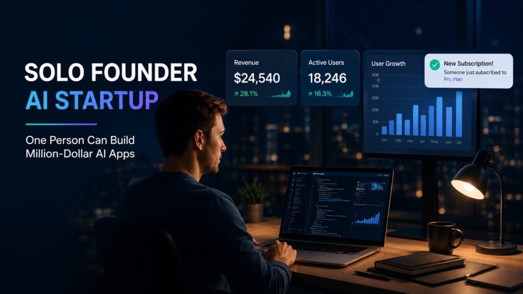 build AI apps solo founder
