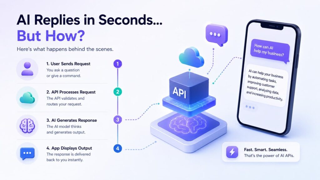 AI API reply in seconds but how?