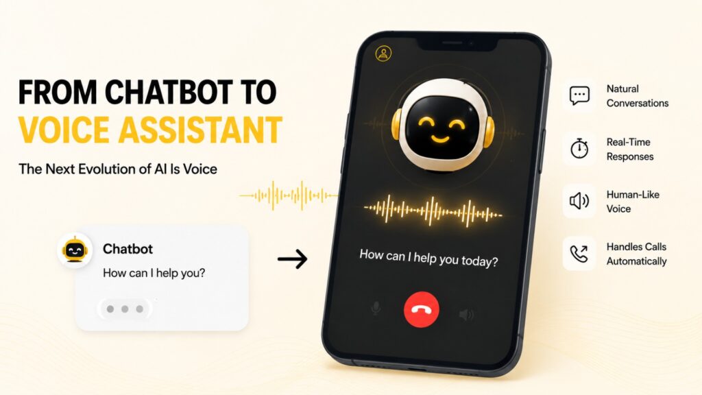 Build AI Voice Agents from chatbot to voice assistant