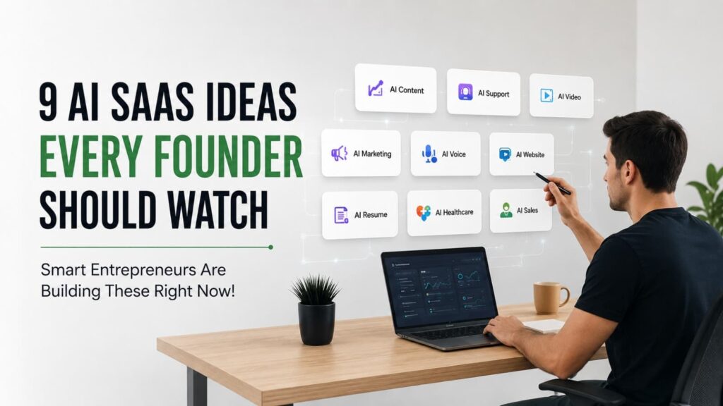 AI SaaS ideas founders must watch