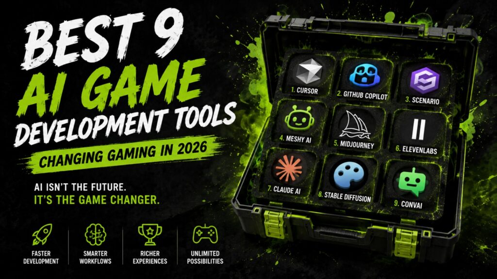 AI game development tools you must know