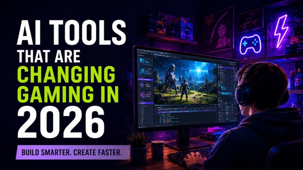 AI game development tools must needed in 2026
