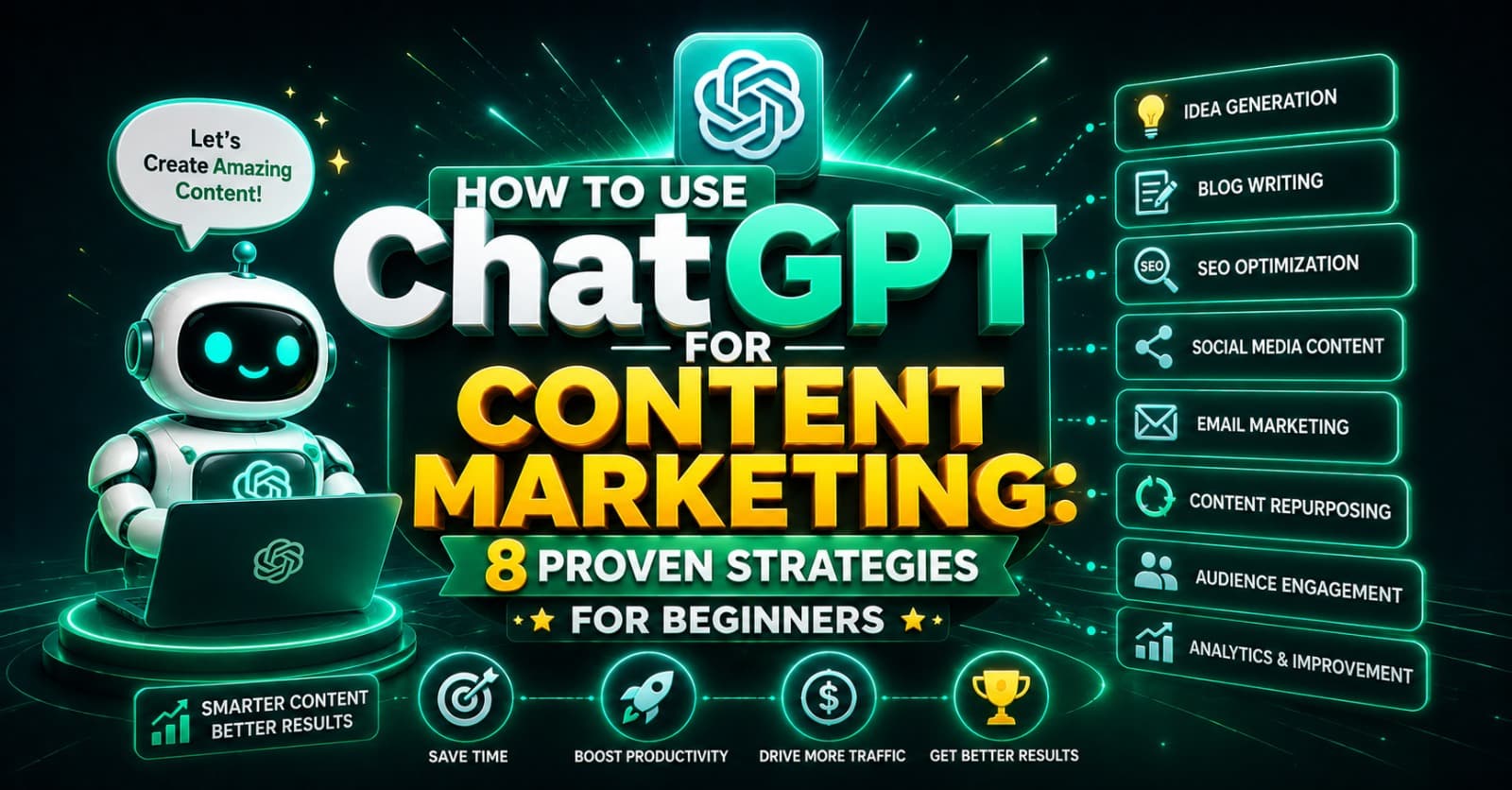 How to Use ChatGPT for Content Marketing: 8 Proven Strategies for Beginners
