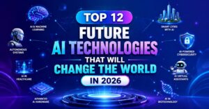 Top 12 Future AI Technologies That Will Change the World in 2026