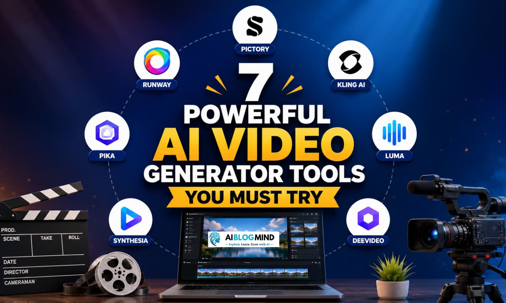 7 Powerful AI Video Generator Tools You Must Try for Beginners