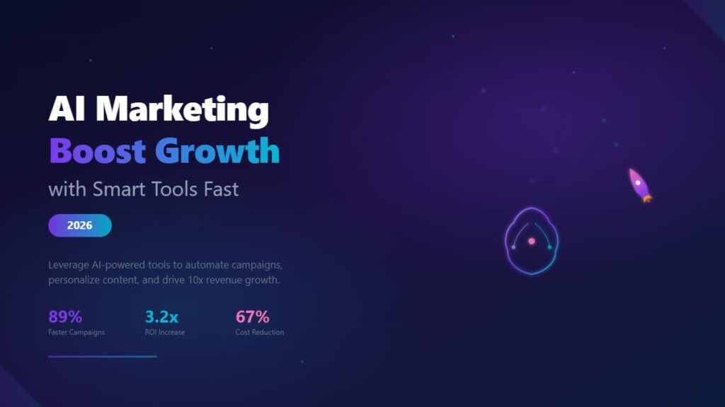 AI Marketing: Boost Growth with Smart Tools Fast in 2026
