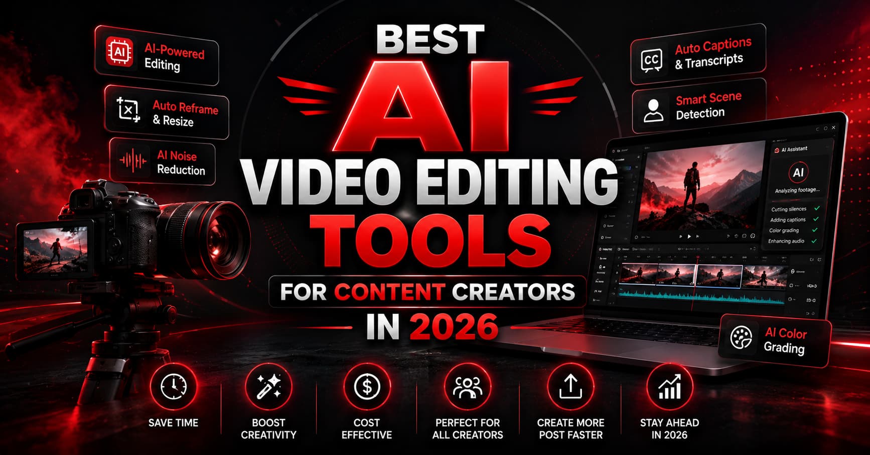 Best AI Video Editing Tools for Content Creators in 2026