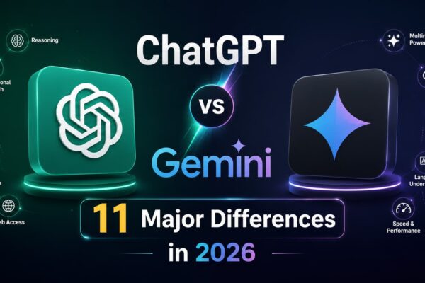 ChatGPT vs Gemini: 11 Major Differences in 2026