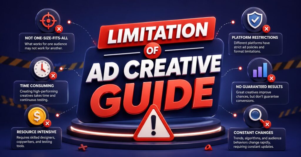 limitation of AD Creative guide