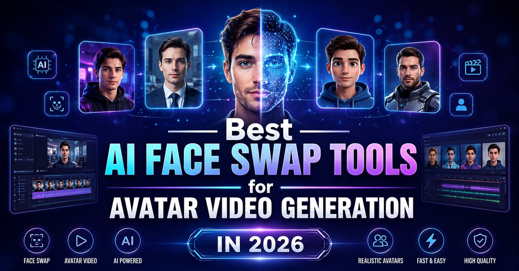 Best AI Face Swap Tools for Avatar Video Generation in 2026