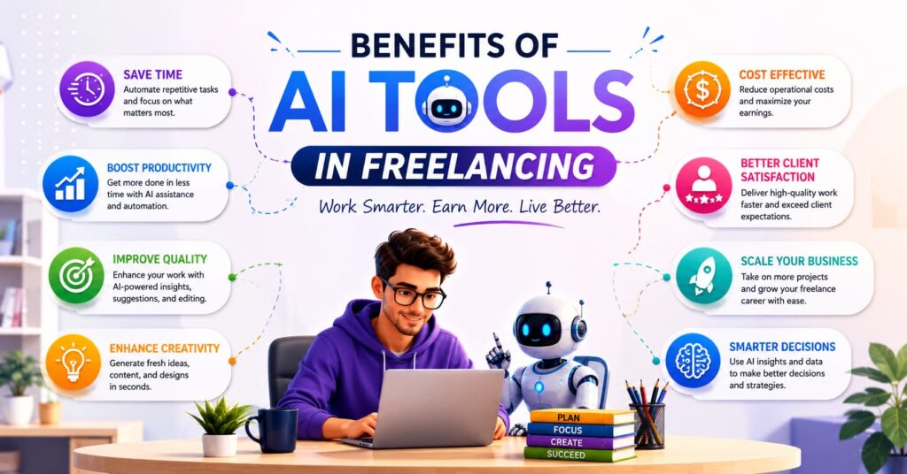 Benefits of AI Tools in Freelancing