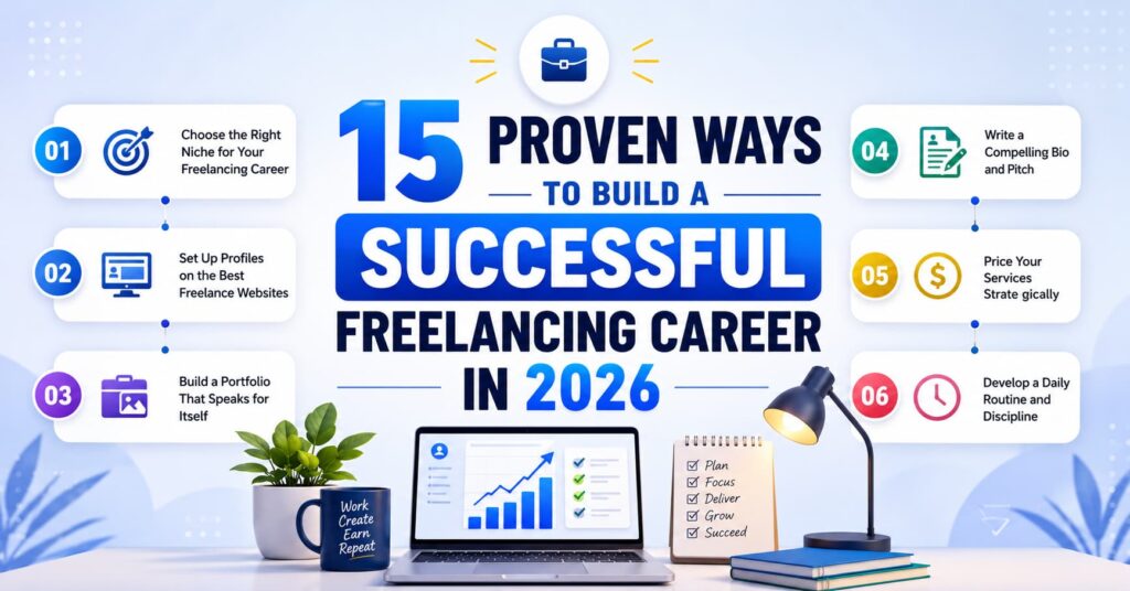 15 Proven Ways to Build a Successful Freelancing Career in 2026