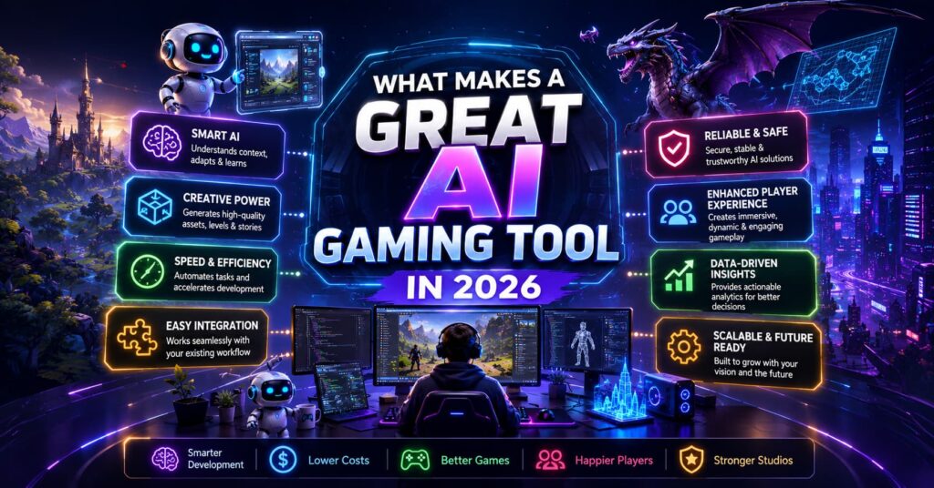 What Makes a Great AI Gaming Tool in 2026
