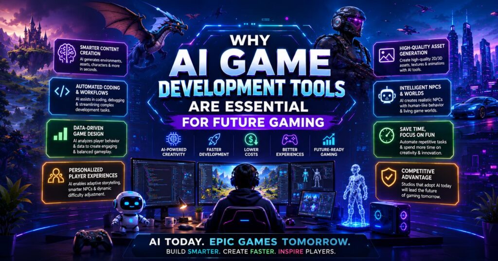 Why AI Game Development Tools Are Essential for Future Gaming