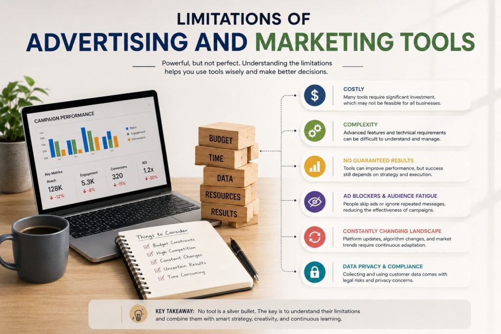 limitation of Advertising & marketing