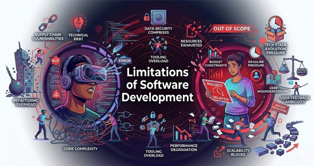 limitation od software development