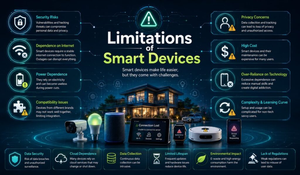 limitation of smart devices