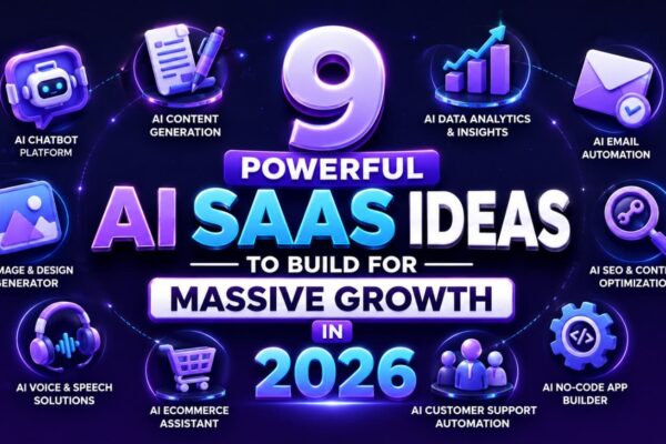 9 Powerful AI SaaS Ideas to Build for Massive Growth in 2026