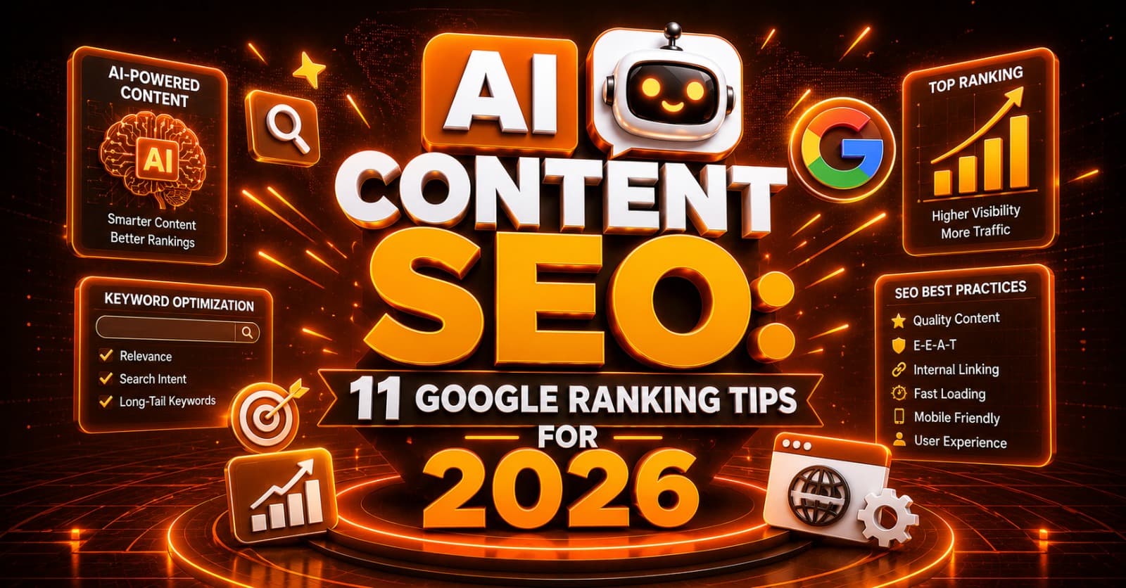AI Content SEO: 11 Google Ranking Tips for 2026