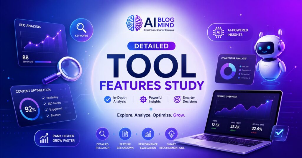 Detailed Tool Features Study