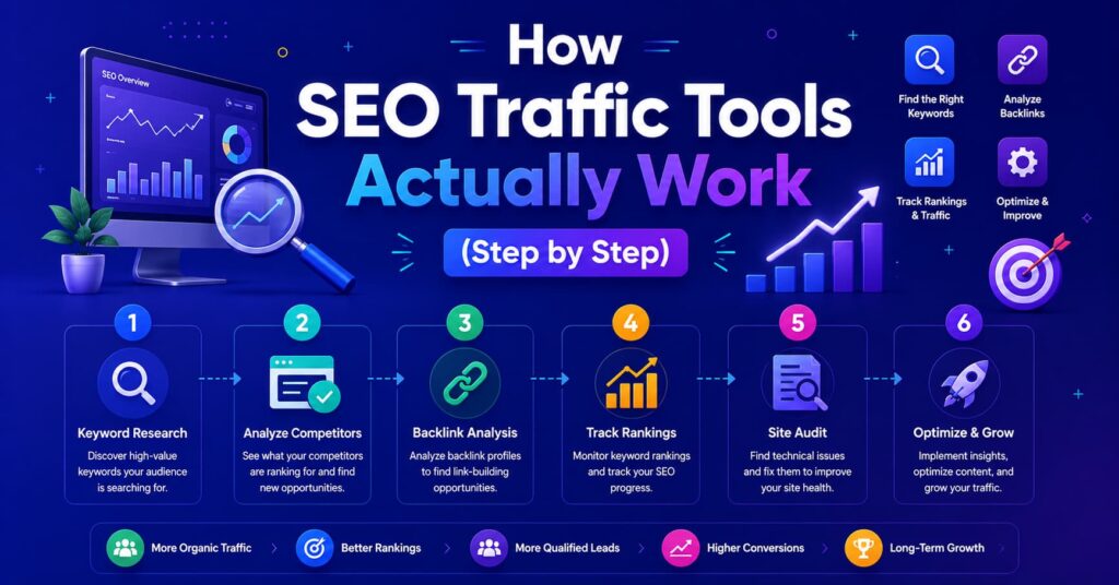 How SEO Traffic Tools Actually Work 