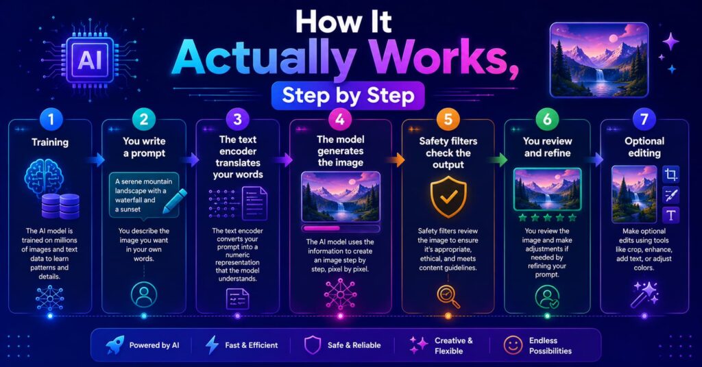 How It Actually Works, Step by Step