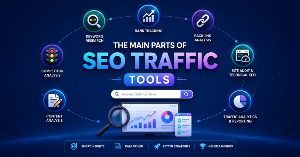 The Main Parts of SEO Traffic Tools