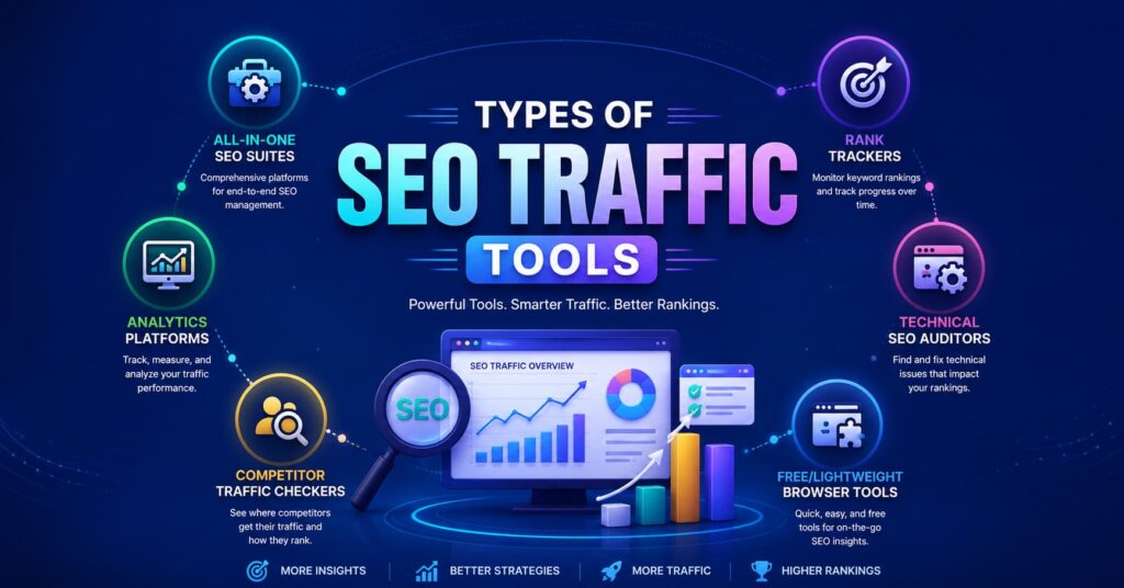 Types of SEO Traffic Tools