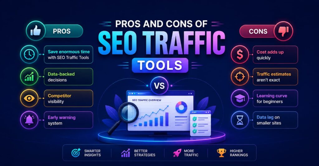 Pros and Cons of SEO Traffic Tools