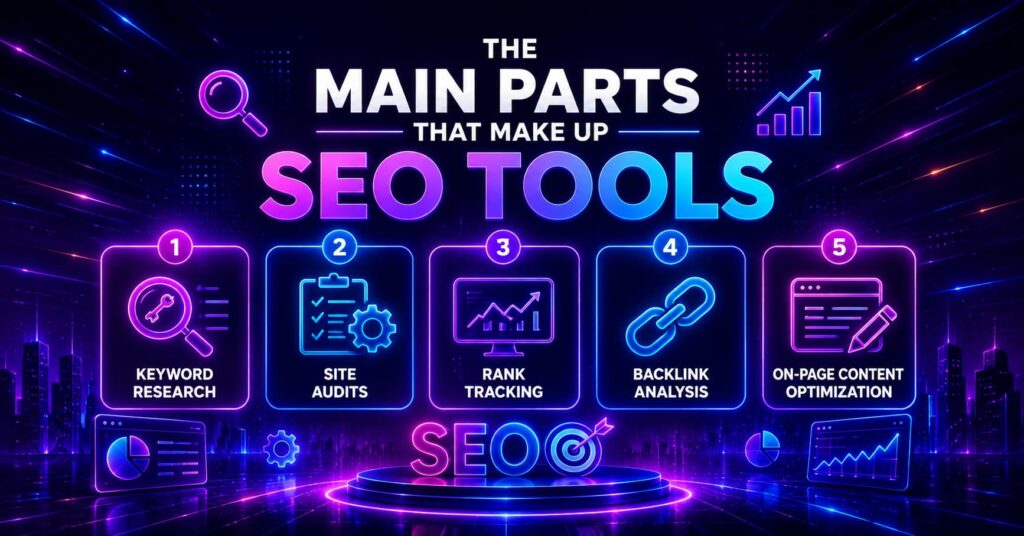 The Main Parts That Make Up SEO Tools