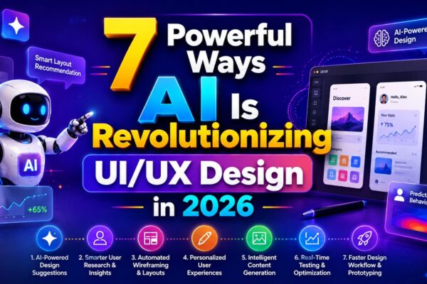 7 Powerful Ways AI Is Revolutionizing UI/UX Design in 2026