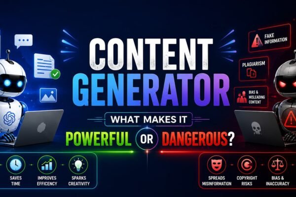 Content Generator: What Makes It Powerful or Dangerous?