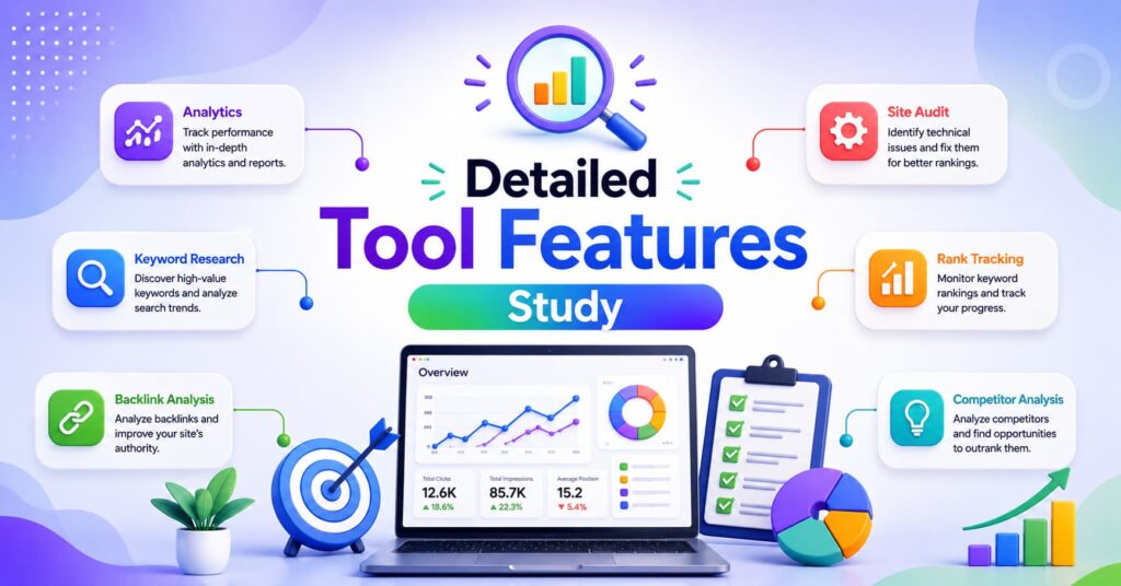 Detailed Tool Features Study