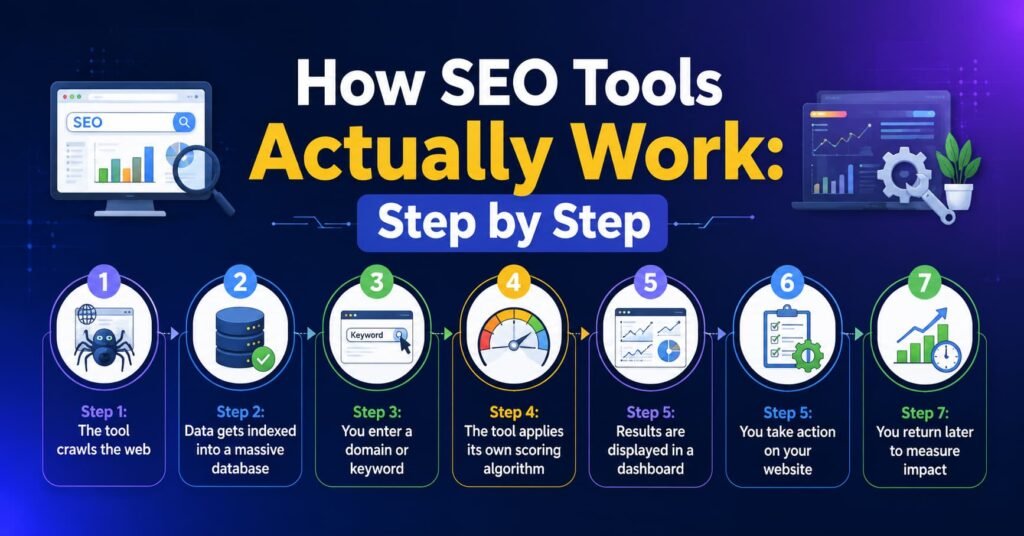 How SEO Tools Actually Work: Step by Step