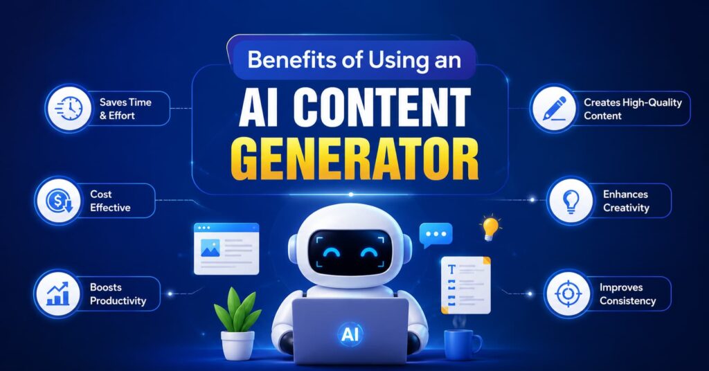 Benefits of Using an AI Content Generator